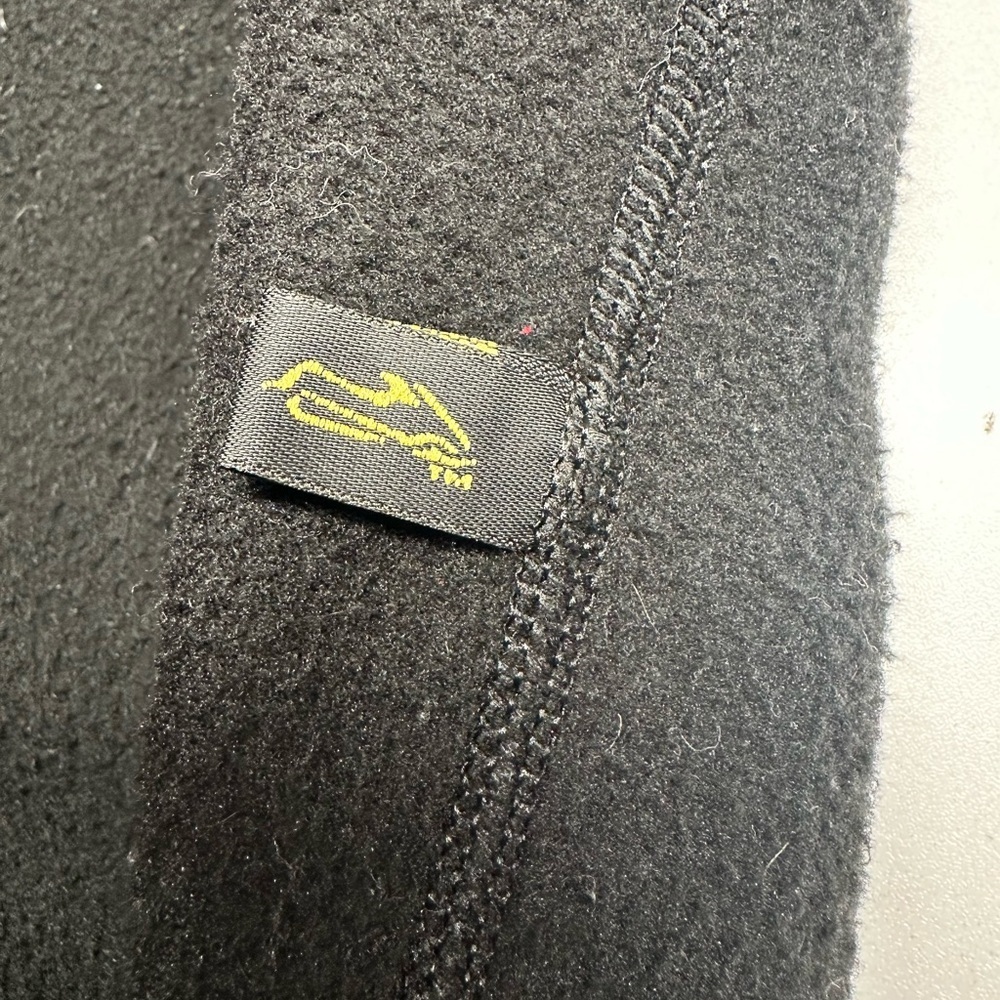 SKIDOO Women’s VINTAGE Black Half-Zip Polar Fleece Pullover Sz M - Picture 7 of 7